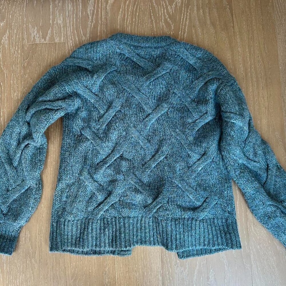 Madewell Chunky Cable Knit Cardigan - Picture 3 of 3
